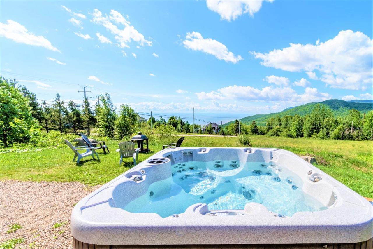 Maison Accueillante - Spa, Fleuve Et Montagnes! Petite-Riviere-Saint-Francois Exteriör bild